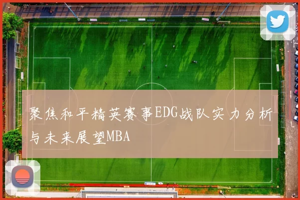 聚焦和平精英赛事EDG战队实力分析与未来展望MBA